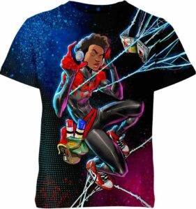 Miles Morales Spider-Man: Across The Spider-Verse Marvel Comics Shirt