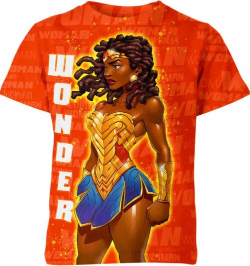 Black Wonder Woman DC Comics Shirt