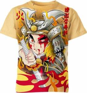 Kyojuro Rengoku Demon Slayer Shirt