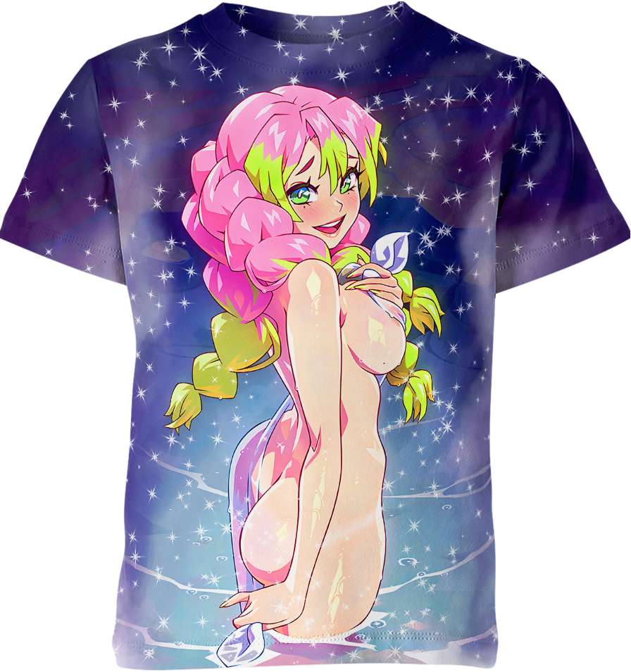 Kanroji Mitsuri Demon Slayer Hentai Ahegao Shirt – Wear Avenue