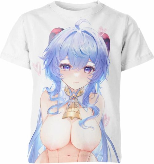 Ganyu Genshin Impact Hentai Ahegao Shirt