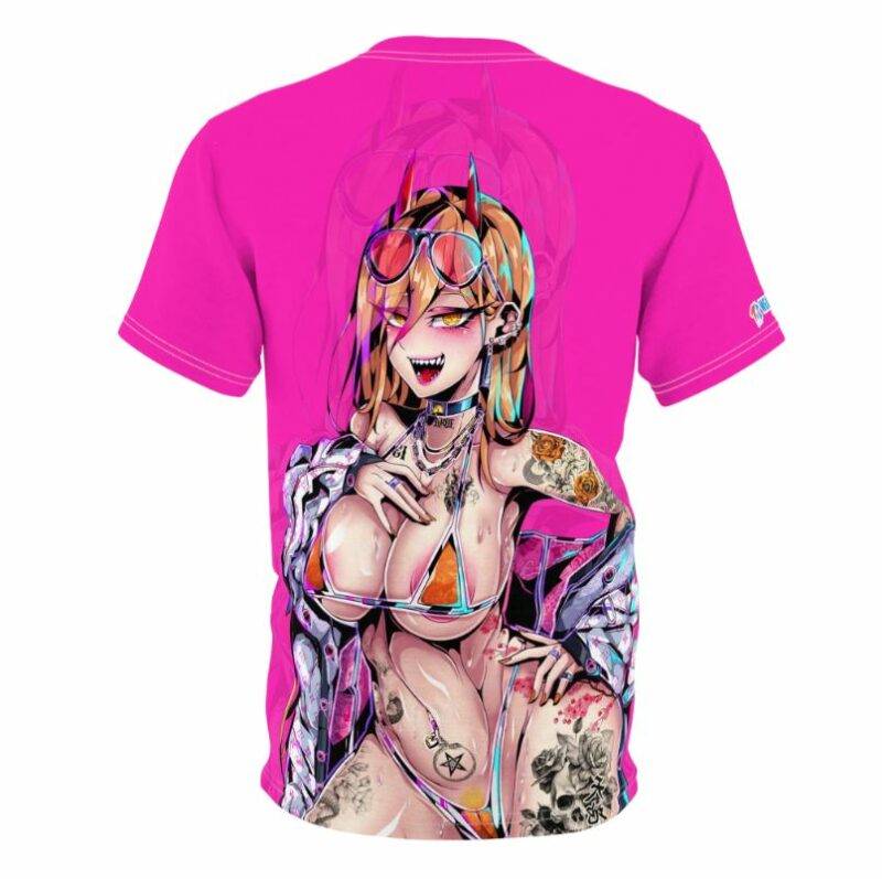 Power Chainsaw Man Hentai Ahegao Shirt