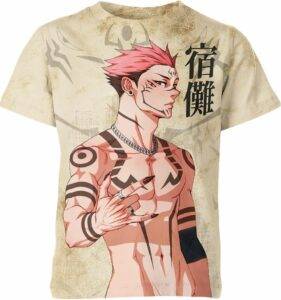 Sukuna Jujutsu Kaisen Shirt