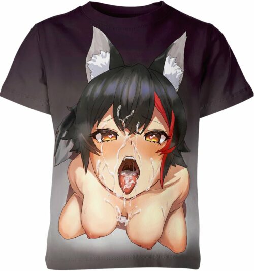 Ookami Mio Hololive Hentai Shirt