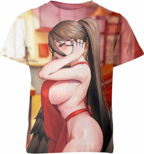 Hasumi Blue Archive Hentai Ahegao Shirt