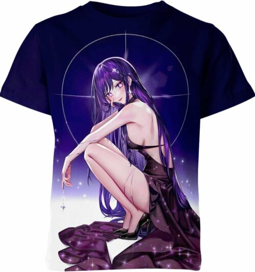 Hoshino Ai Oshi No Ko Sexy Anime Girl  Shirt