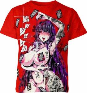 Yumeko Jabami Kakegurui Hentai Ahegao Shirt