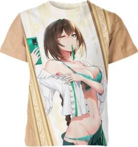 Anime Girl Hentai Ahegao Shirt