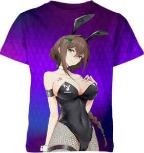 Anime Girl Playboy Hentai Ahegao Shirt