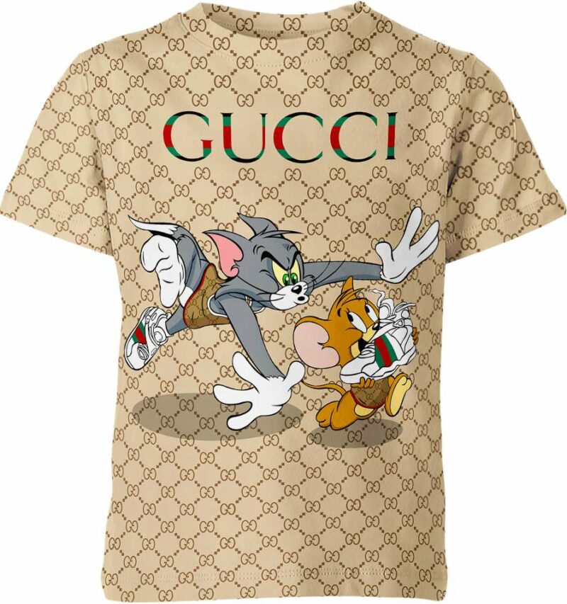 Tom Jerry Gucci Shirt - Wear Avenue