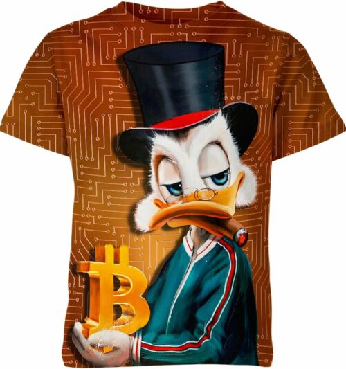 Scrooge Mcduck Bitcoin Shirt