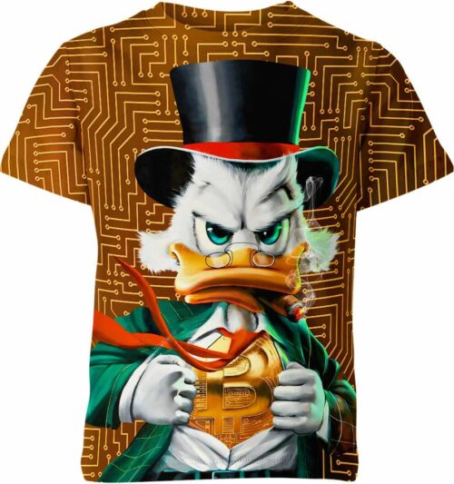 Scrooge Mcduck Bitcoin Shirt