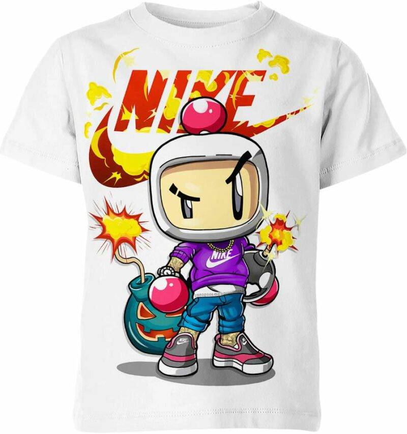 Bomberman Tattoo Nike Shirt