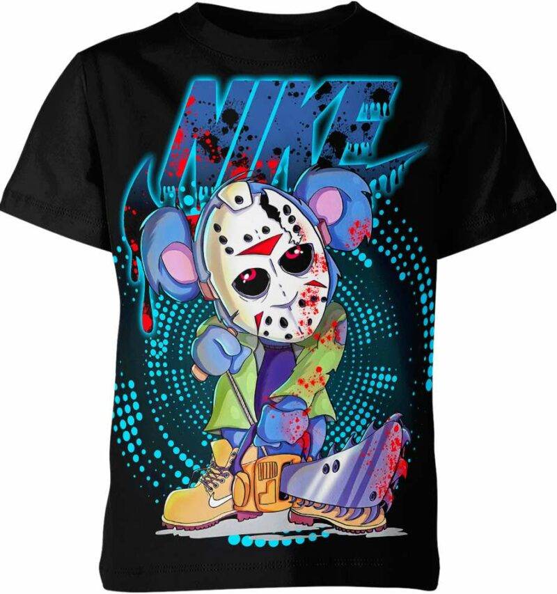 Teddy Bear Jason Voorhees Nike Shirt