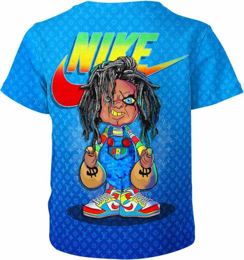 Child'S Play Chucky Nike Shirt