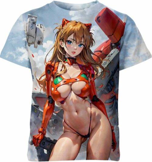 Asuka Langley Soryu Neon Genesis Evangelion Shirt