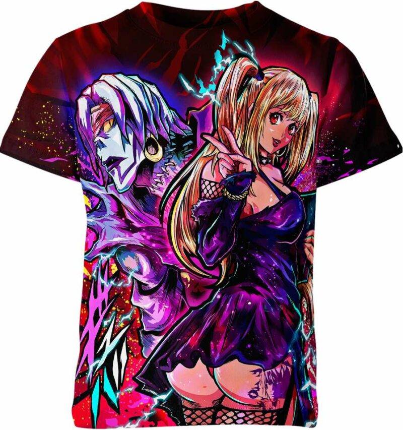 Misa Amane And Rem Death Note Shirt