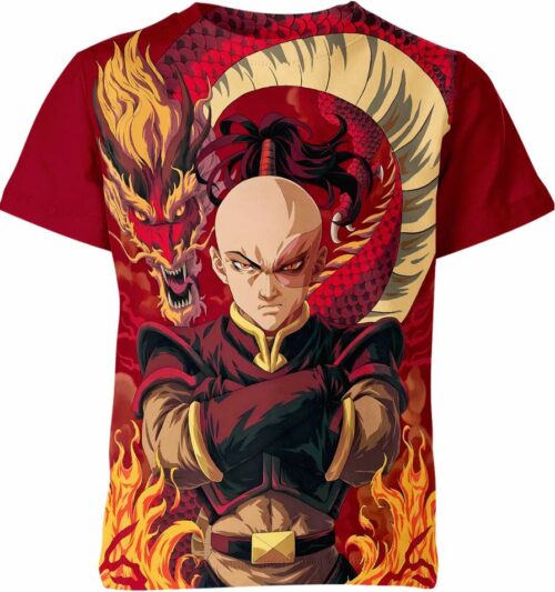 Zuko Avatar The Last Airbender Shirt