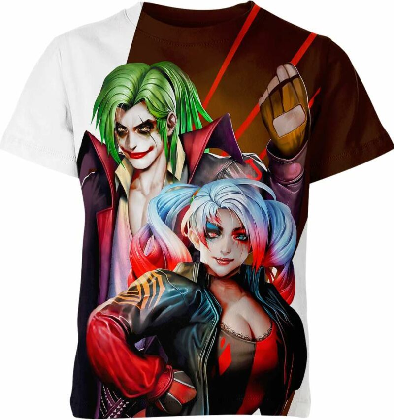 Joker And Harley Quinn DC Comics Shirt