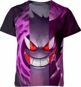 Gengar Haunter Gatsly Pokemon Shirt