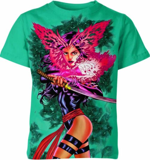 Psylocke Betsy Braddock Marvel Comics Shirt