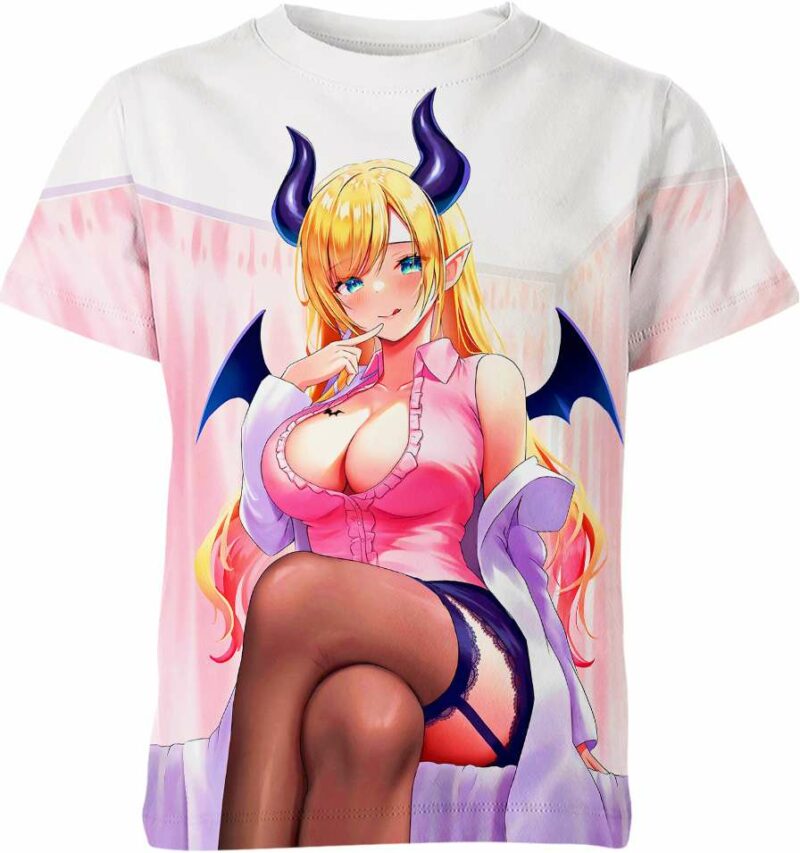 Yuzuki Choco Hololive Hentai Ahegao Shirt