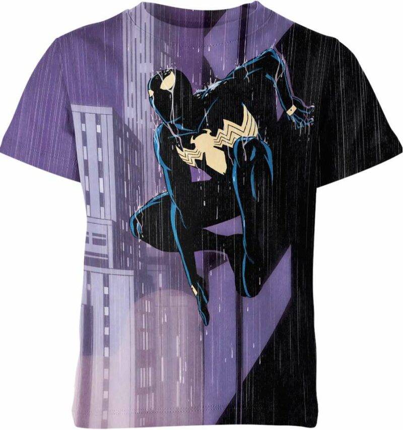 Black Suit Spider-Man Marvel Comics Shirt