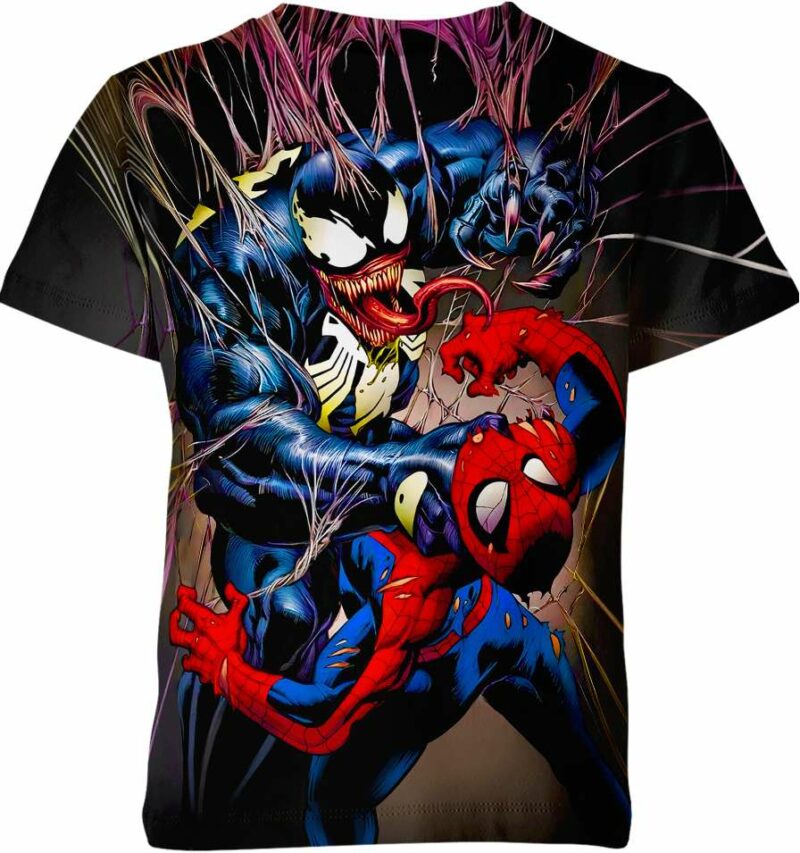 Venom Vs Spider-Man Marvel Comics Shirt