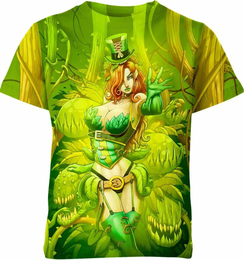 Poison Ivy Steampunk DC Comics Shirt