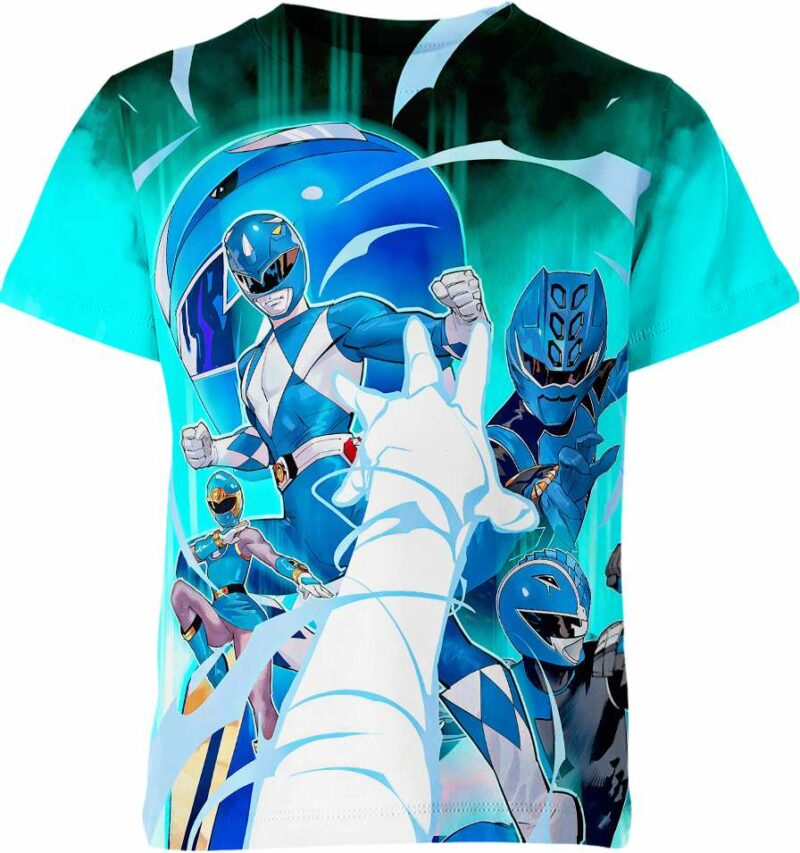 Blue Power Rangers Shirt