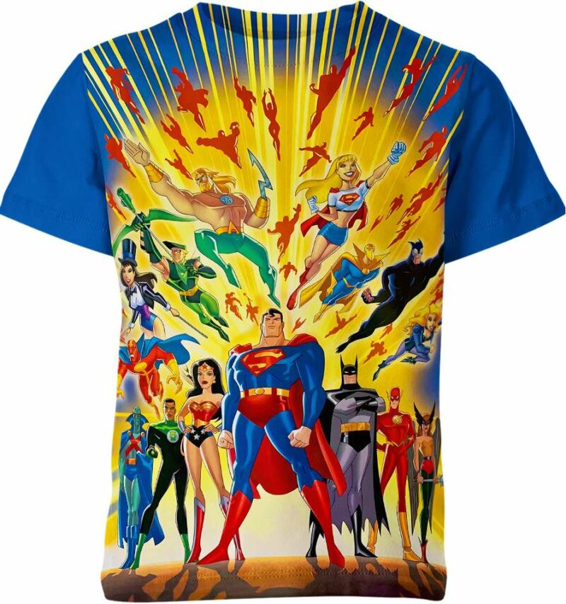 Justice Laeague Unlimited DC Comics Shirt