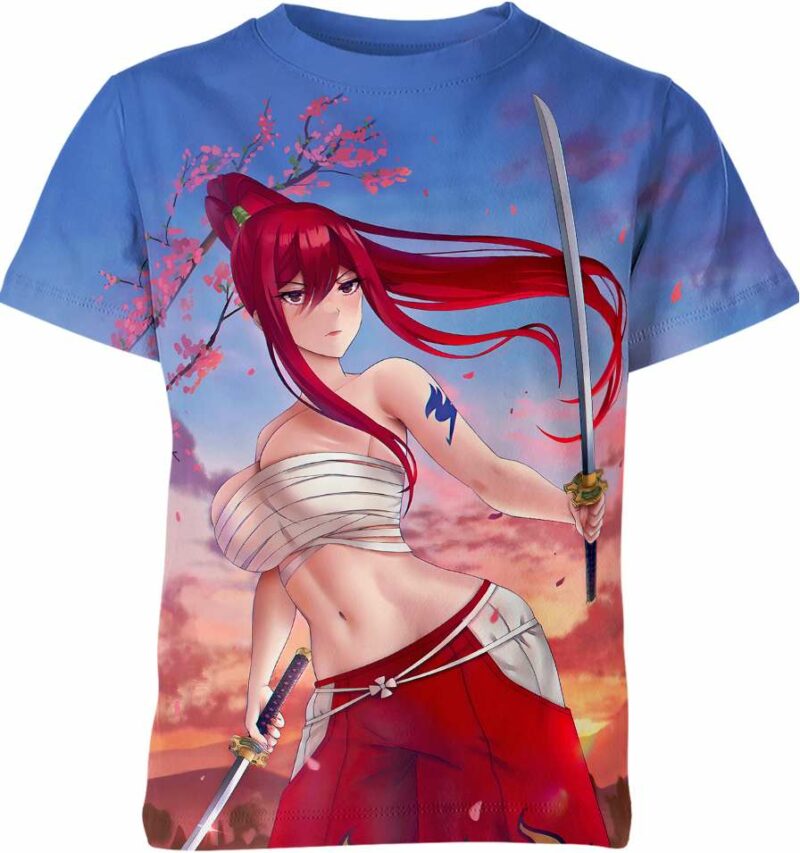 Erza Scarlet Fairy Tail Shirt