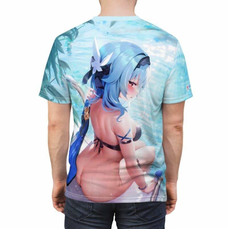 Eula Genshin Impact Hentai Ahegao Shirt