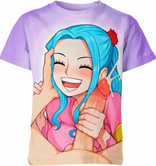 Nefertari Vivi One Piece Hentai Ahegao Shirt