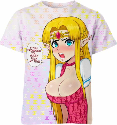 Princess Zelda Hentai Ahegao Shirt