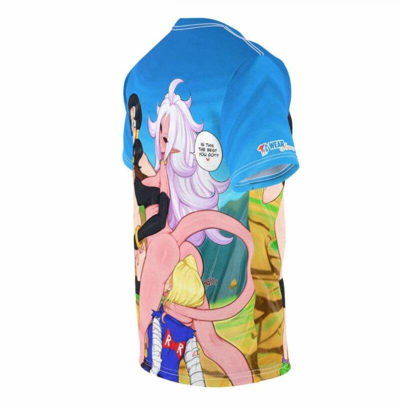 Android 18 Android 21 Videl Hentai Ahegao Shirt