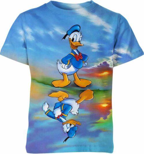 Two Sides Of Donald Duck Shirt