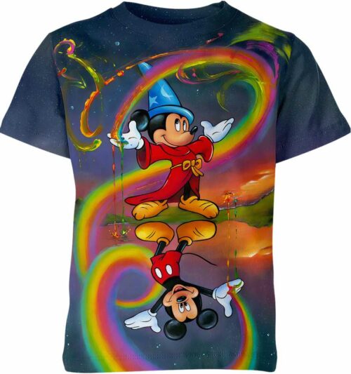 Two Sides Of Mickey Mouse Shirt