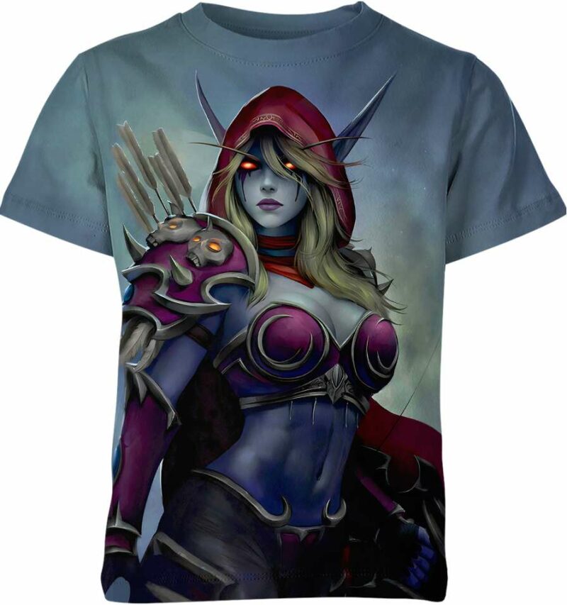 Sylvanas Windrunner Dota World Of Warcraft Shirt