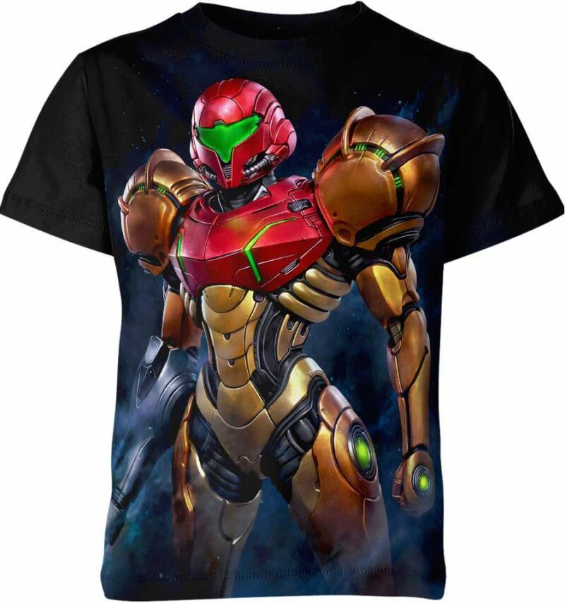 Samus Aran Metroid Shirt