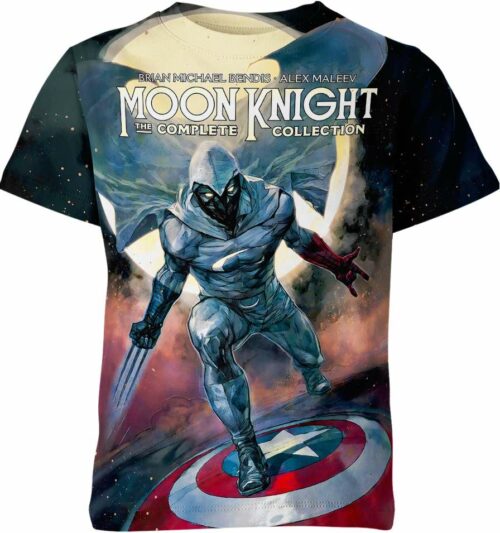 Moon Knight Wolverine Spider Man Marvel Comics Shirt