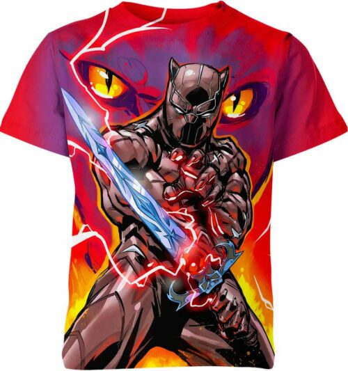 Black Panther Thundercats Marvel Comics Shirt