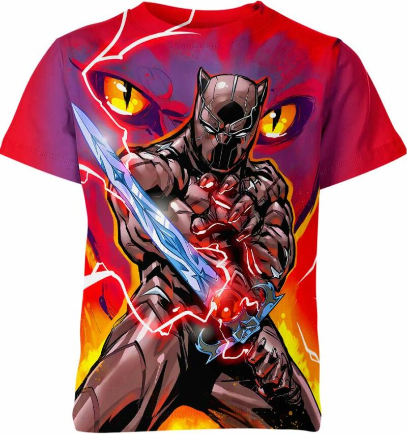 Black Panther Thundercats Marvel Comics Shirt