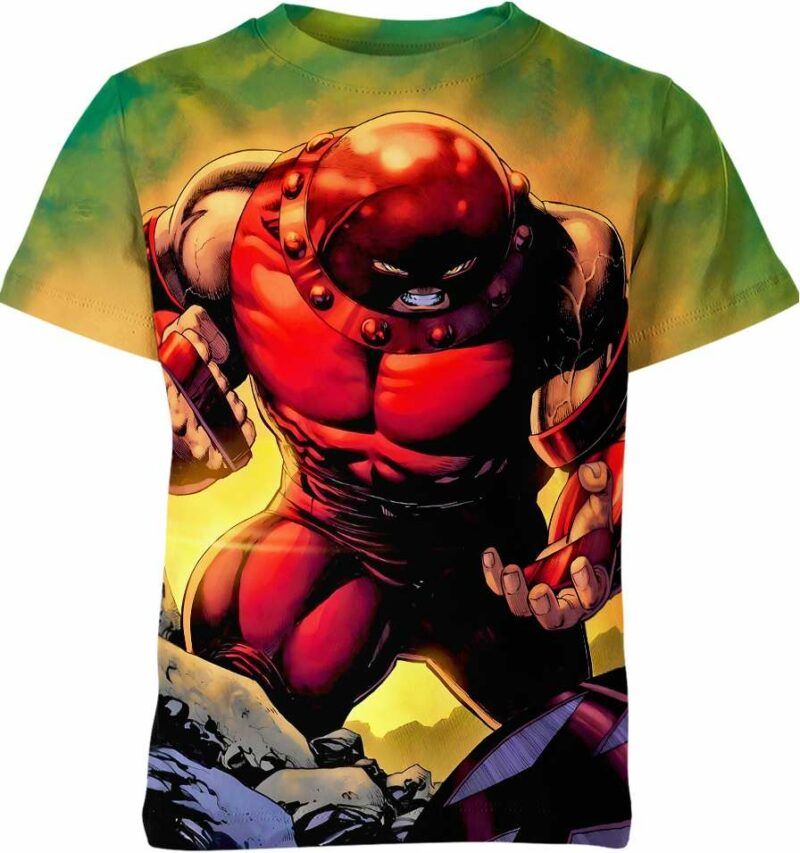 Juggernaut Men Marvel Comics Shirt