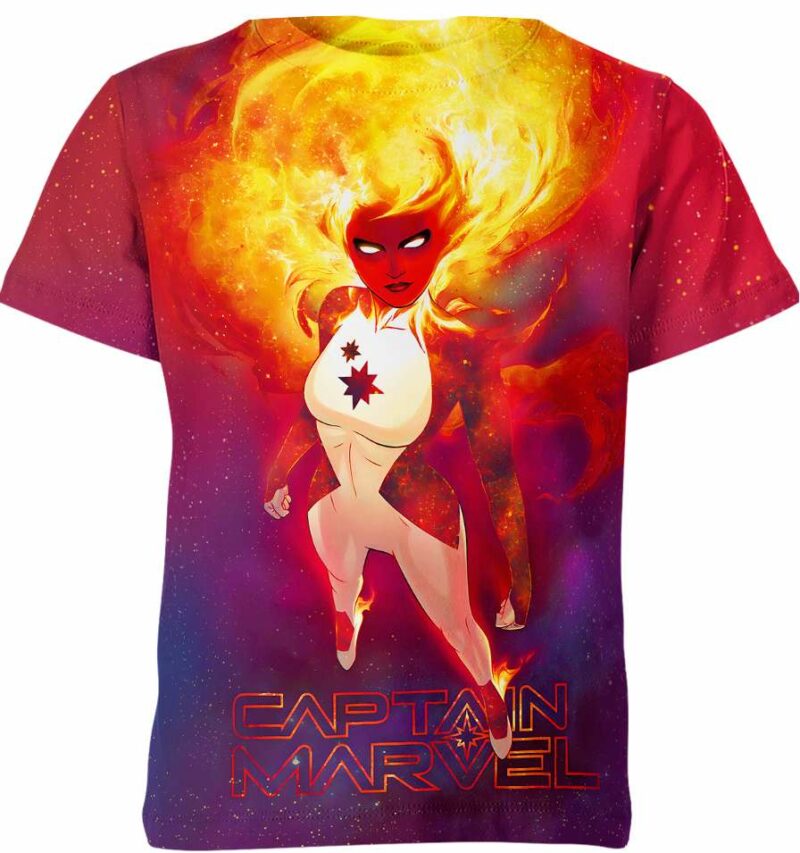 Captain Marvel Marvel Comics Shirt