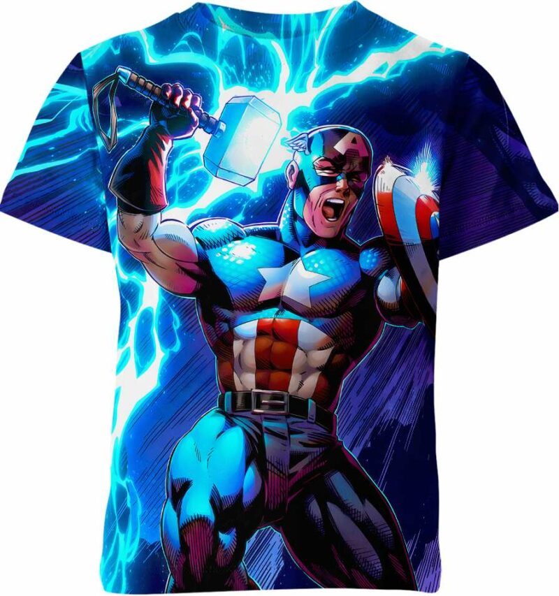 Worthy Captain America Marvel Comics Shirt