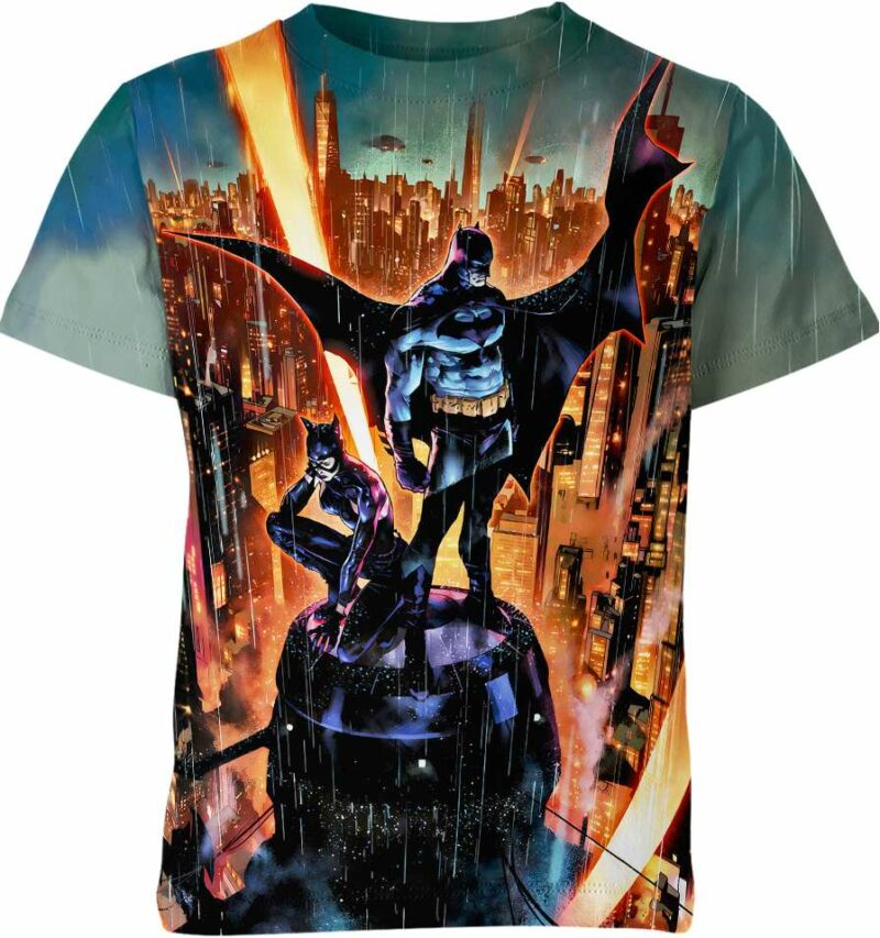 Batman Catwoman DC Comics Shirt