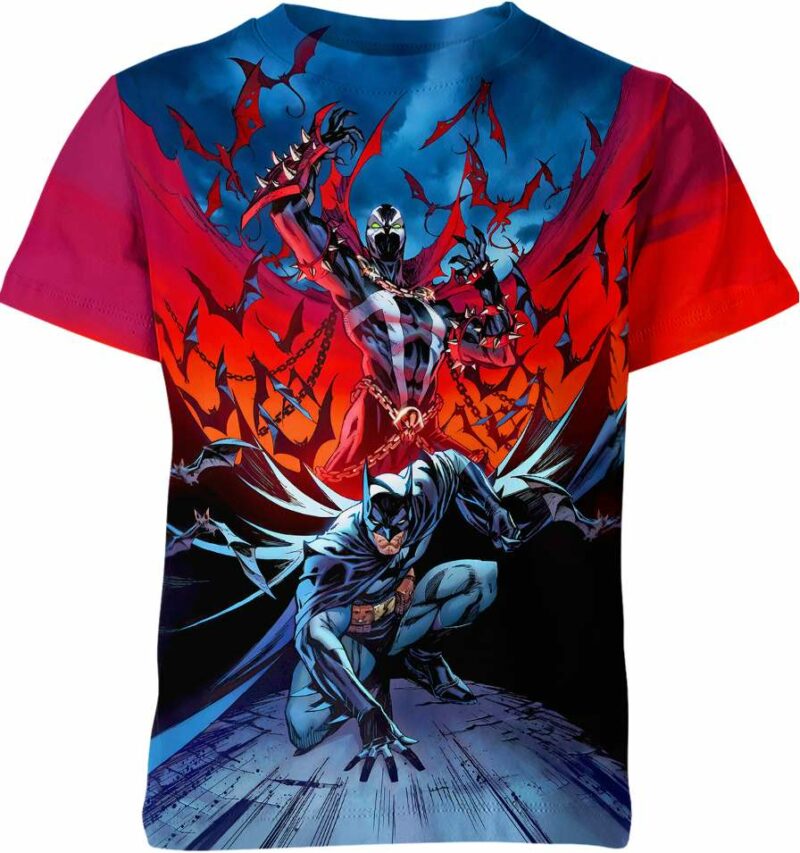 Spawn Batman Comics Shirt