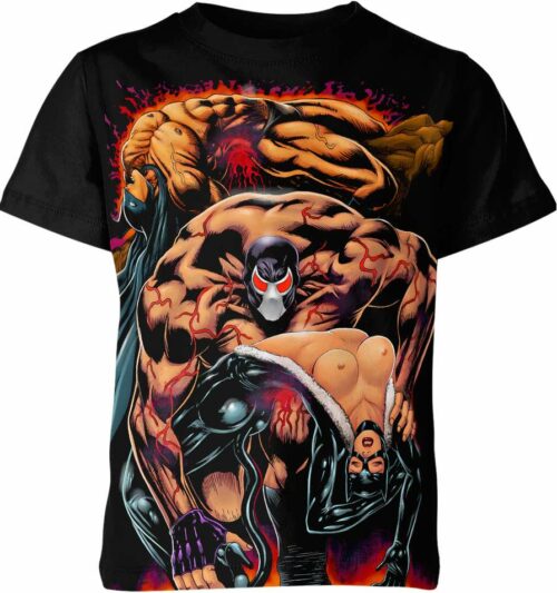 Bane And Catwoman Hentai Ahegao DC Comics Shirt