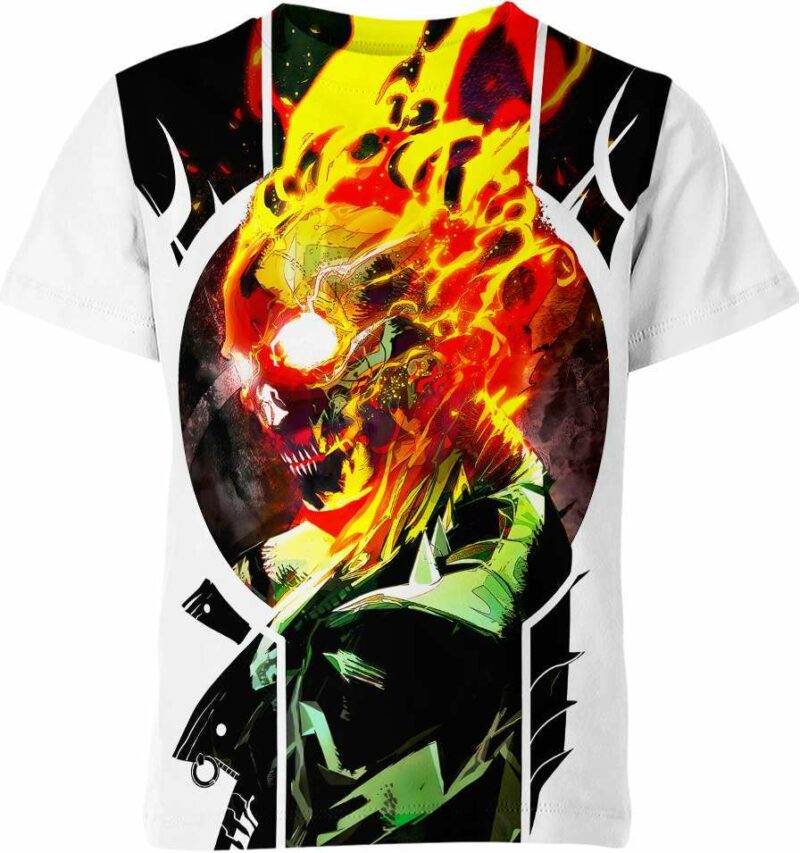 Ghost Rider Marvel Comics Shirt